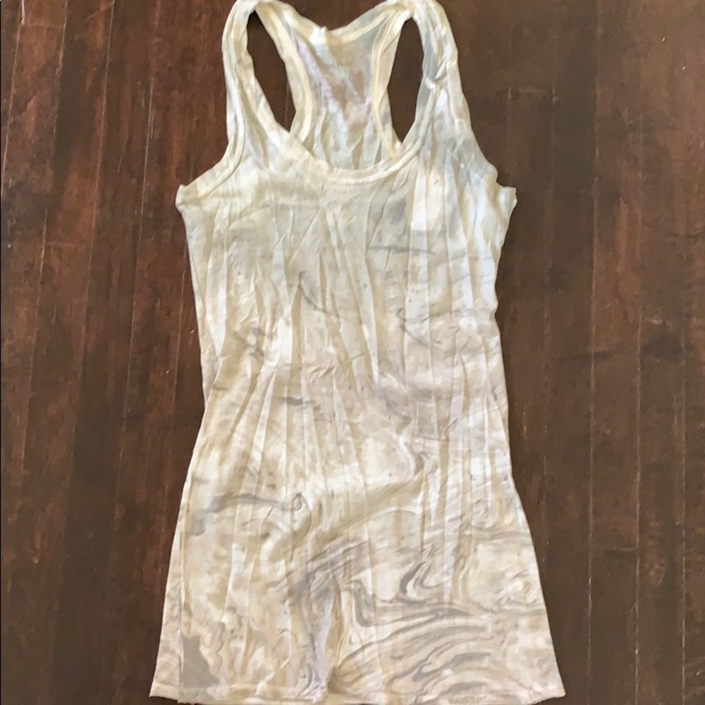 Free people long tank top, size S